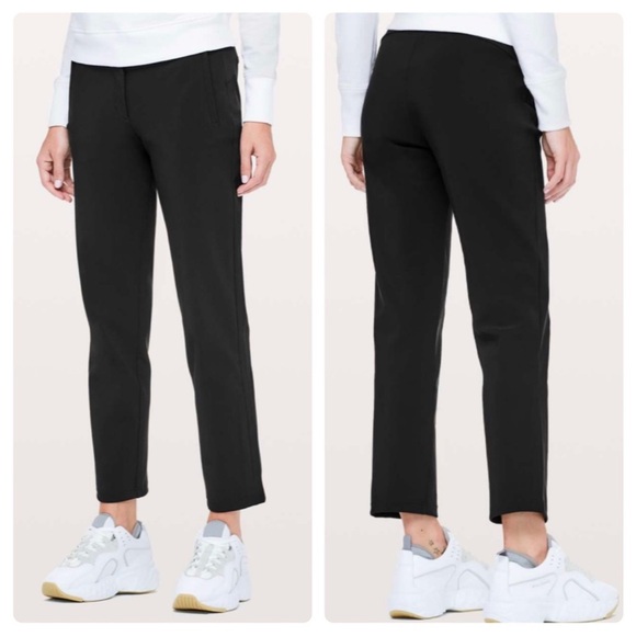lululemon athletica Pants - Lululemon On The Move Pants Black Size 6